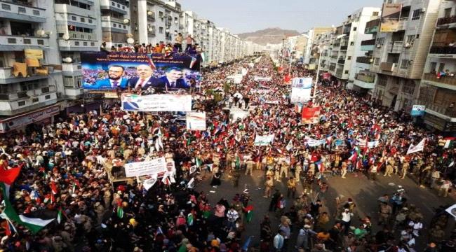 نجاح مليونية الوفاء للامارات .. ضربة قوية لحزب الاصلاح الساعي لنشر الفوضى بالجنوب